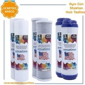 Resim Su Arıtma Filtresi Yıllık Alt Takım 3Lü Filtre Seti (210277088) 