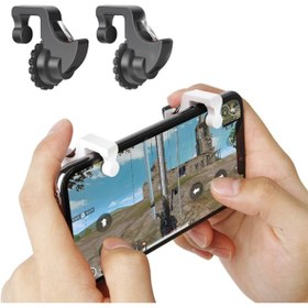 Resim mrpurple One Pair Profesyonel Joystick Pubg Oyun Ateşleyici Aparat 2 Adet-(5775) 