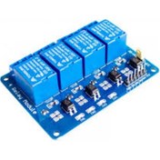 Resim Sineparelektronik-12V 4 Kanallı Işıklı Röle 