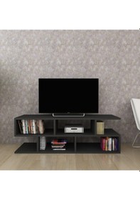 Resim Moonlife Moonlife Kelebek Tv Sehpası Siyah 