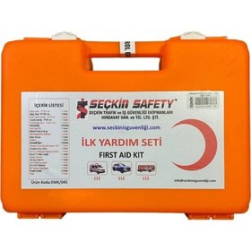 Resim Seçkin Safety İlk Yardım Seti 045 