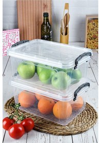 Resim Klips Saklama Kabı 3 Lt Şeffaf 