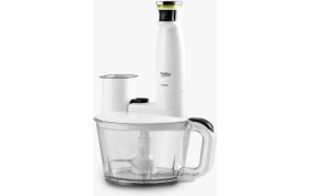 Resim Beyaz 5050 Floral El Blender Seti, Şık ve Kullanışlı Mutfak Gereci 