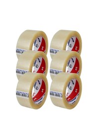 Resim Ve-ge Bant Şeffaf Koli Bandı / 45 Mm X 100 Metre / 6'lı 10 Paket - 60 Rulo 60 