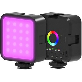 Resim Lemestar "taşınabilir Rgb Mini Fotoğraf Lambası: 70 Led, 3000k-9000k Renk Sıcaklığı, 1200mah Pil Ve Usb Şarj" 