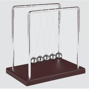 Resim Newton Balans Denge Topu Orta Boy Dekoratif Hediyelik 