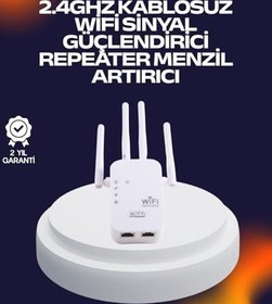 Resim Yüksek Hızlı Parazit Önleyici Wifi Repeater Router 
