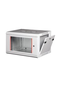 Resim Lande - 4u 19" Duvar Tipi Rack Kabinet Genişlik: 600 Mm Derinlik: 450 Mm Açık Gri 