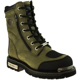 Resim Harley Davidson Erkek Botu 025M100552-Olıve-Derı Haki-40 Haki 