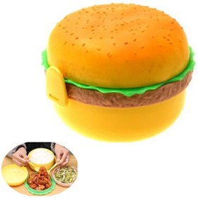 Resim Genel Markalar BUĞZ Hamburger Tasarımlı Beslenme Kabı 