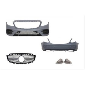 Resim Karva Çmk Mercedes W213 E Serisi Oem Amg Set (ÖN ARKA TAMPON-DİAMOND PANJUR-EGZOZLAR) 