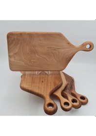 Resim Sunum ve Kesim Tahtası Ceviz Ağacı Steak 41X19 CM Kişiye Özel Tas 