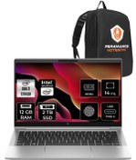 Resim HP EliteBook 640 G10 i7-1355U 12GB RAM 2TB SSD 14'' FHD FDOS 8A571EA & PER4 ÇANTA 