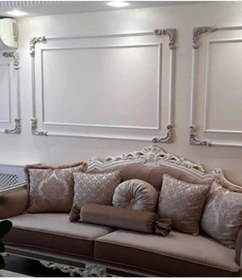 Resim DECOZZA Kahve Eskitme 2.5 Çıta Uyumlu Dekoratif4 Lü Köşe Motifi 