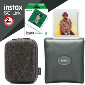 Resim Instax SQ Link Yeşil Ex D Akıllı Telefon Yazıcısı ve Hediye Seti 3 