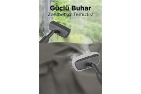 Resim 1500W Buharlı Temizleyici, 8 Aparat, Çok Amaçlı Ev ve Araç Temizliği 