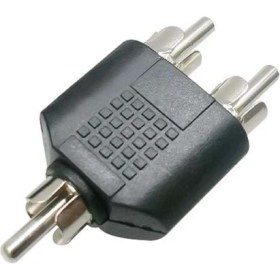Resim 1 Rca Erkek / 2 Rca Erkek Çevirici Jack 