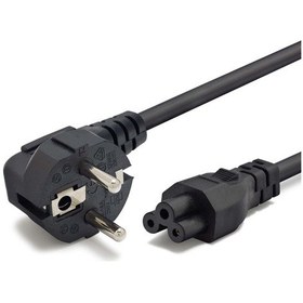 Resim Büro Ev Ofis Cihazı İçin 1,2mt 0,75mm 500w 28pın Siyah Yonca Power Güç Kablosu 