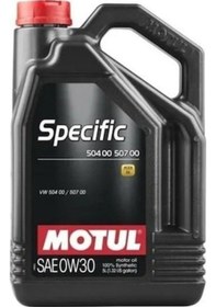Resim Motul Specific VW 504 00 507 00 0W-30 Motor Yağı 5 L 