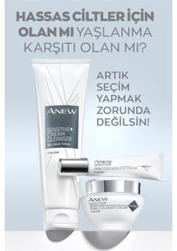 Resim Avon Anew Sensitive Hassas Ciltlere Özel İkili Kolajen Göz Kremi 15 ML 