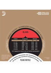 Resim D'addario Pro-Arte Ej45 Normal Tansiyon Klasik Gitar Teli 