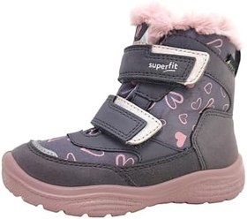 Resim Superfit Crystal Warm Gefütterte Gore-tex Kar ÇizmesiKız Çocuk 