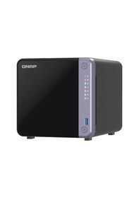 Resim Qnap Ts-432x-4g007 4gb 10tbhdd 4x3.5" Sata Desteği Raıd 0 Nas Depolama Ünitesi 