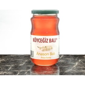 Resim Köyceğiz Balı Anason Balı Cam Kavanoz 450 G 