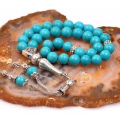 Resim Taş Sandığı Turkuaz Taşı Tesbih (8 Mm) 