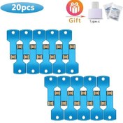 Resim 20 Adet Usb Flash Sürücü Flash Kalem Sürücü 128mb 256mb 1gb 4gb 8gb 16gb 32gb Blue1 Usb 2.0 512m Diğer 
