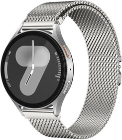 Resim CONSTRAIN Amazfit GTR 47mm ile Uyumlu CNS KRD-25 Metal Hasır Kordon - Gri 