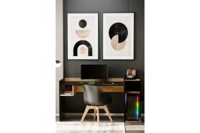 Resim Çalışma Masası 155X60CM Yan Konsollu Çalışma Masası | Masa | Oyuncu Masası | Ofis Masası | Masa 
