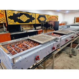 Resim Arıcan Gazlı ve Kömürlü Lava Taşlı Izgara Mangal 