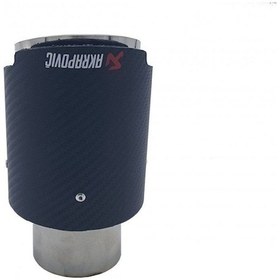 Resim 90 Lık Akrapoviç Egzoz Ucu Karbon Kaplama 