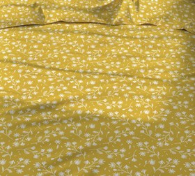 Resim Evmila Minik Çiçekler Desenli Nevresim Takımı - 160x220cm Nevresim +50x70cm Yastık Kılıfı+90x190cm Çarşaf 