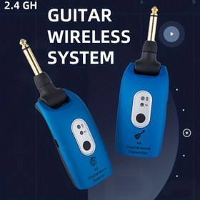 Resim 2.4GHz Kablosuz Alıcı Elektro Gitar için - İyileştirilmiş Ses Kalitesi ve Hareket Özgürlüğü - Evrensel Müzik Aleti Aksesuarı 