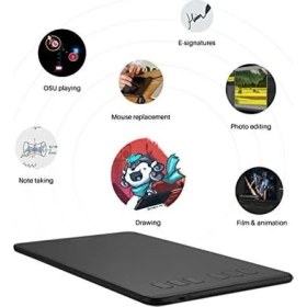 Resim Uray Home Huion Inspiroy H640P Grafik Çizim Tableti 
