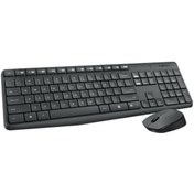 Resim Logitech MK-235 920-007925 Kablosuz Q Klavye Mouse Set 