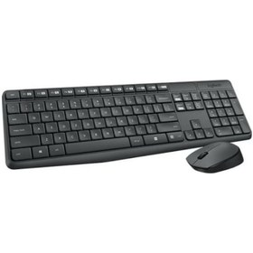 Resim Logitech MK-235 920-007925 Kablosuz Q Klavye Mouse Set 