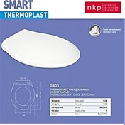 Resim Smart Thermoplast Yavaş Kapanır Klozet Kapağı 