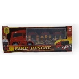 Resim Yangın Kurtarma Tır Itfaiye Araçları 14 Araba Kapasiteli 