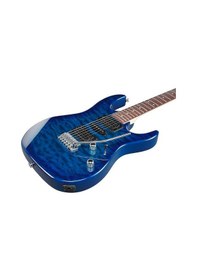 Resim Ibanez Grx70qa-tbb Transparent Blue Burst Elektro Gitar Set 