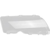 Resim Gemstone Bmw E46 3 Serisi Için Doğru 4 Doors 320 325 330 1998-2001 Araba Far Lens Kapak Lambası Gölge Lens Kafa Işık Kabuk Kapağı (Yurt Dışından) 