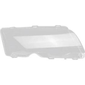 Resim Gemstone Bmw E46 3 Serisi Için Doğru 4 Doors 320 325 330 1998-2001 Araba Far Lens Kapak Lambası Gölge Lens Kafa Işık Kabuk Kapağı (Yurt Dışından) 