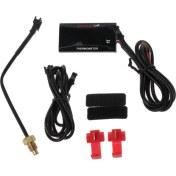 Resim Xifu Shop C Kırmızı Stil Yamaha Yarış Scooter Dro Evrensel Motosiklet LCD Dijital Termometre Enstrümanı Su Sıcaklık Metre (Yurt Dışından) 