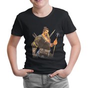 Resim Overwatch - Hanzo Siyah Çocuk Tshirt 