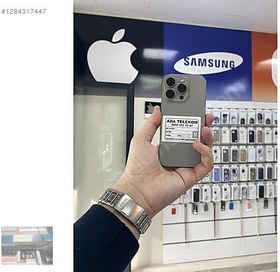 Resim Apple iPhone 15 Pro İkinci El YD | 128 GB | Natürel Titanyum 