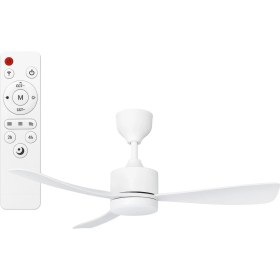 Resim Helios HS9303 70W 3 Kanatlı Uzaktan Kumandalı Ledli Dekoratif Tavan Vantilatör Beyaz 
