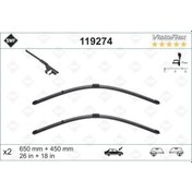 Resim Valeo Sılecek Supurgesı Swf Ruzgarlıklı Flat 650mm-450mm Bmw F10 F01 F07 IS00-VALEO 119274 