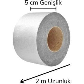 Resim Bakgelal Su Geçirmez Alüminyum Tamir Bandı - Çatı, Boru, Duvar ve Çatlak Onarıcı Yalıtım Bandı 